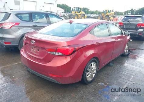 2014 Hyundai Elantra Se/Sport/Limited из США, поврежденный, VIN 5NPDH4AEXEH543250